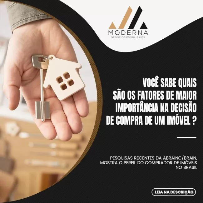 Fatores importantes na hora de comprar um imóvel